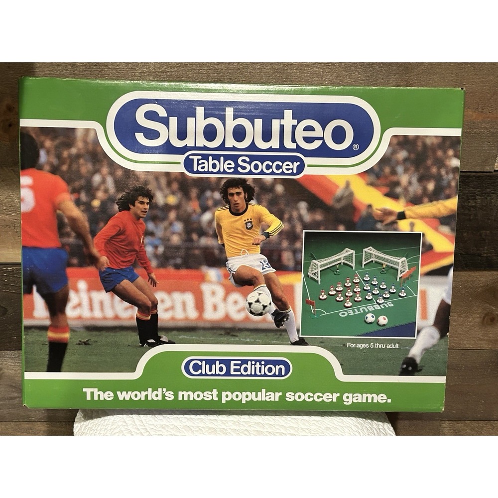 1981 Jokari USA Subbuteo Table Soccer Game Club Edition VTG‎ EUC